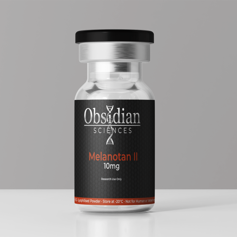 Melanotan II 10mg vial - research use only